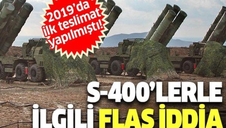 S-400'lerle ilgili flaş iddia: Türkiye'de üretilecek
