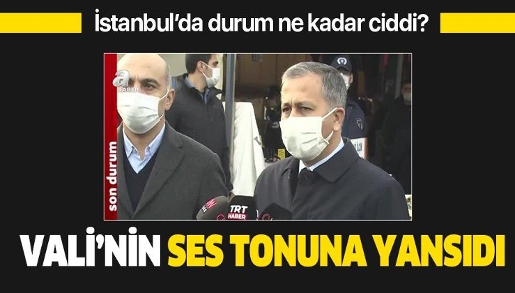 SON DAKİKA: İstanbul Valisi Ali Yerlikaya: Artık 'maskeni tak' değil 'maskeni indirme' diyoruz