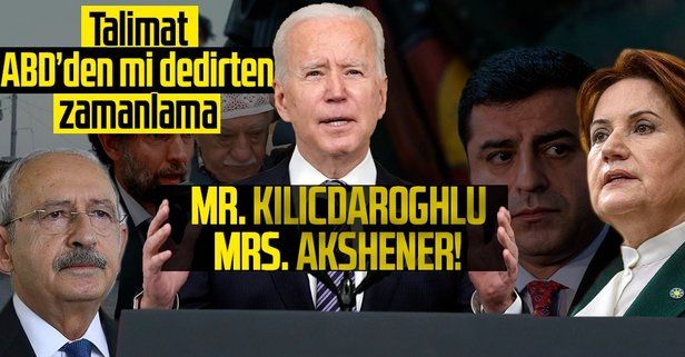 ABD'li senatörlerle eşgüdüm halinde  Kılıçdaroğlu ve Akşener teröristlere kalkan oldu!