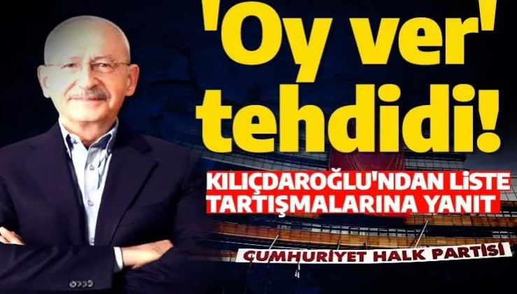 Kılıçdaroğlu'ndan liste sorusuna dikkat çeken yanıt: İç işlerine karışmayacağız