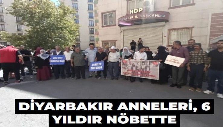 Diyarbakır Anneleri, 6 yıldır nöbette: Bataklığa sinek ilacı sıkılmaz HDP kapatılsın!