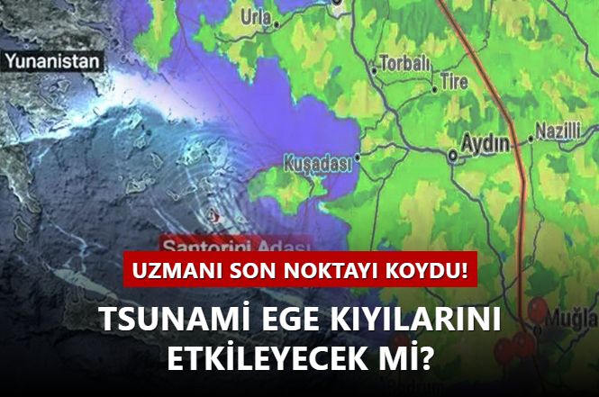 Prof. Dr. Orhan Tatar son noktayı koydu! Tsunami Ege kıyılarını etkileyecek mi?