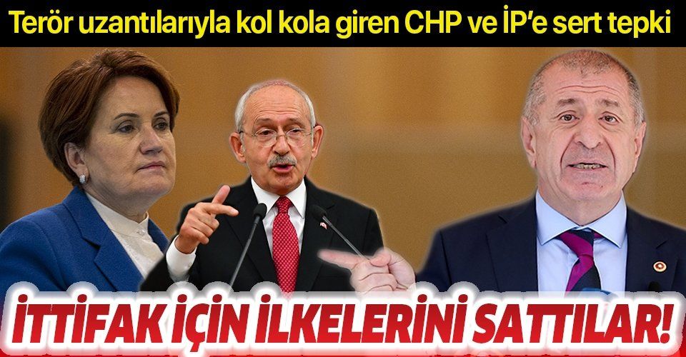 HDP ile ittifak için tüm ilkelerini satmışlar!