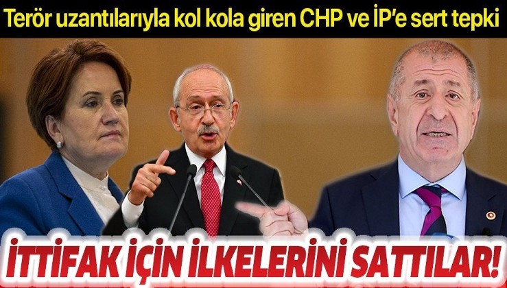 HDP ile ittifak için tüm ilkelerini satmışlar!
