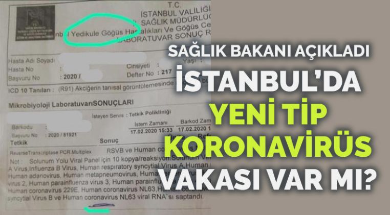 İstanbul’da yeni tip koronavirüs vakası var mı? Bakan Koca’dan açıklama