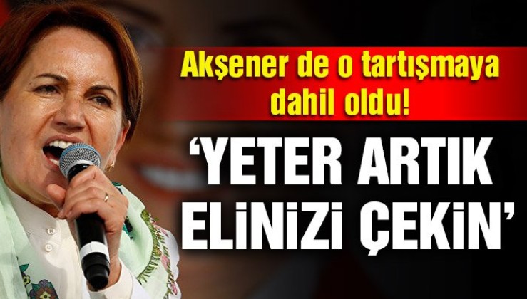 Akşener AKP ile aynı safta buluştu: ‘TSK’da başörtüsü olmalı",DANIŞTAY SAVCISINA: " SEN KİMSİN!"