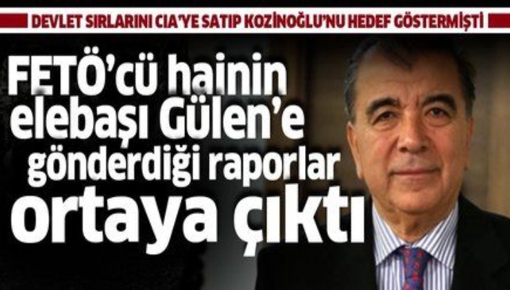 Kaşif Kozinoğlu'nu hedef gösteren eski MİT'çi Enver Altaylı'nın Gülen'e gönderdiği raporlar ortaya çıktı!