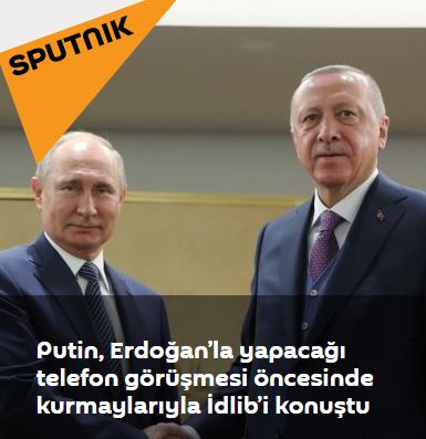 Putin, Erdoğan’la yapacağı telefon görüşmesi öncesinde kurmaylarıyla İdlib’i konuştu