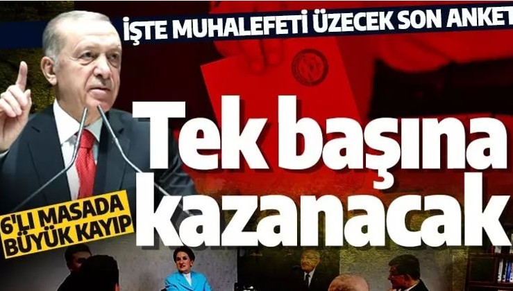 Son seçim anket sonuçları: İşte Erdoğan ve Kılıçdaroğlu'nun oy oranı