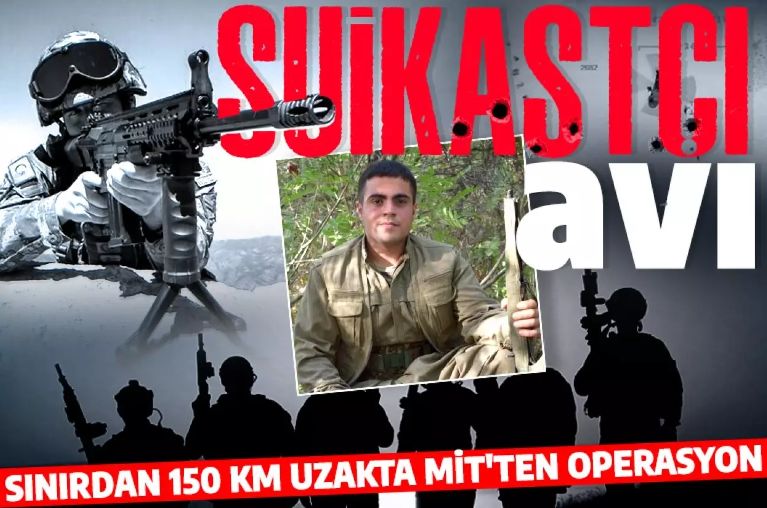 PKK Suikastçisi MİT'ten kaçamadı!