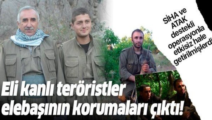 Amanoslar’da öldürülen PKK'lı teröristler elebaşı Murat Karayılan’ın eski korumaları çıktı