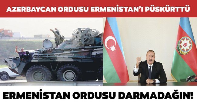 SON DAKİKA: Azerbaycan ordusu Ermenistan güçlerine kayıp verdirmeye devam ediyor