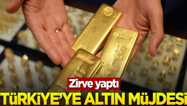 Türkiye'ye "altın" müjdesi!