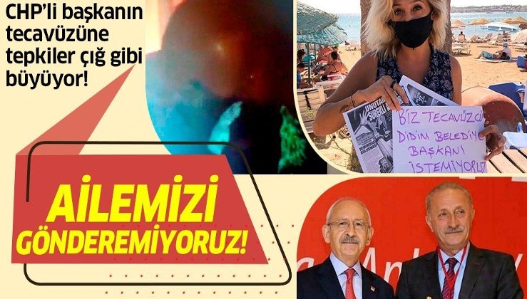 CHP’li Didim Belediye Başkanı Atabay’a tepkiler çığ gibi büyüyor: Tecavüzcü başkan istemiyoruz