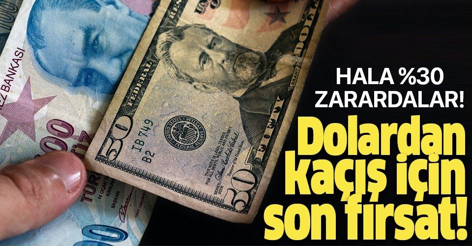 Dolardan kaçış başladı! Türk Lirasına yatırım fırsatı çok
