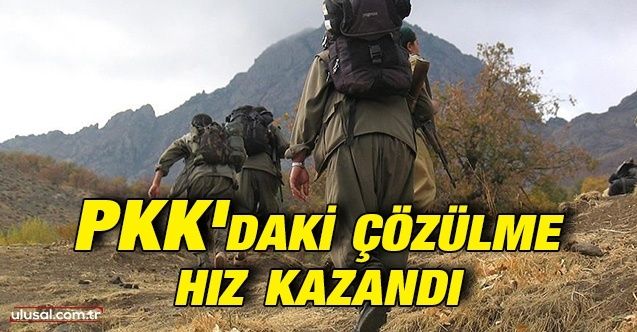 PKK'daki çözülme hız kazandı