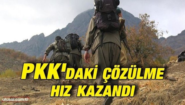 PKK'daki çözülme hız kazandı