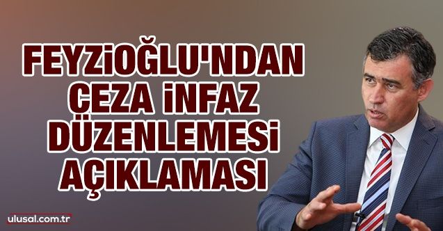 Prof. Dr. Metin Feyzioğlu'ndan ceza infaz düzenlemesi açıklaması