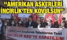 Vatan Partisi  TGB ABD'nin İstanbul elçiliği önünden seslendi: ''Amerikan askerleri İncirlik'ten kovulsun''