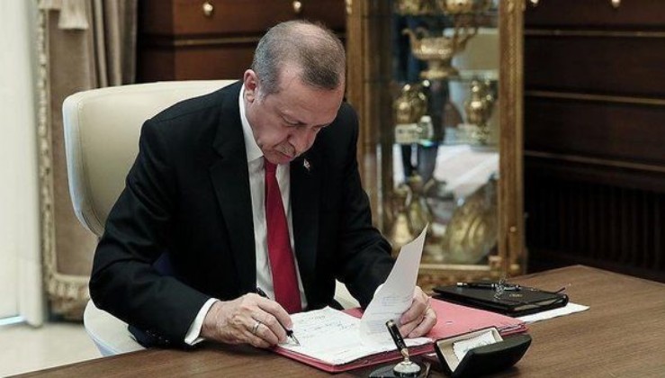 Erdoğan'ın imzaladığı atama kararları Resmi Gazete'de