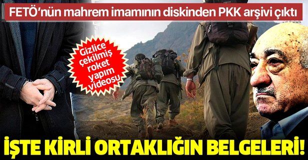 FETÖ'nün mahrem imamının diskinden PKK arşivi çıktı: İşte kirli ortaklığın belgeleri