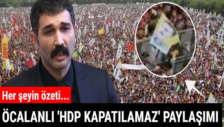 HDP'den seçilen Barış Atay'dan HDP'ye teröristbaşı Öcalan'lı destek