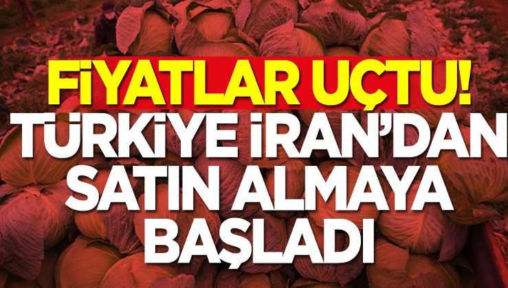 Fiyatlar uçtul! Türkiye, İran'dan satın almaya başladı