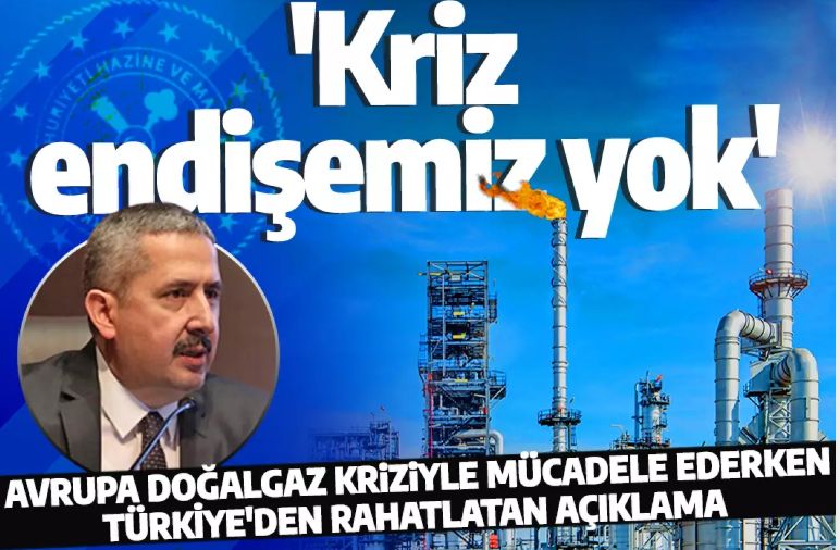 Türkiye'den kritik doğalgaz açıklaması! 'Herhangi bir kriz beklentimiz yok'