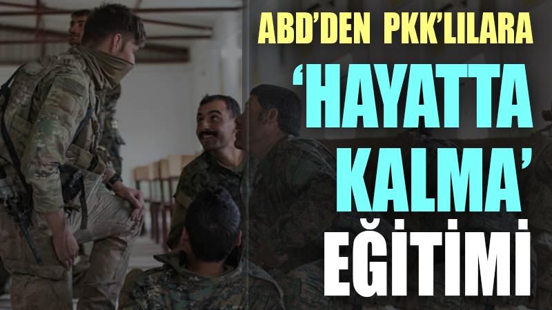 ABD'den PKK'lılara 'hayatta kalma' eğitimi