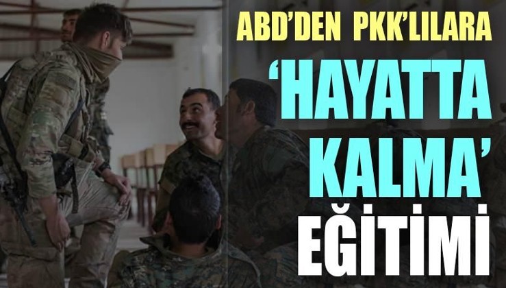 ABD'den PKK'lılara 'hayatta kalma' eğitimi