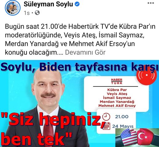 Süleyman Soylu Biden tayfasına karşı, bakalım ne olacak? HDP destekçisi isimler de var!