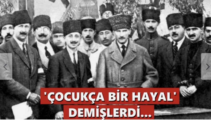 ‘Çocukca bir hayal’ demişlerdi… Mustafa Kemal’in o hayali 9 Eylül’de işgalcileri denize döktü