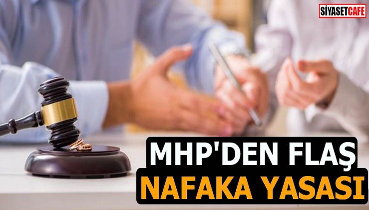 MHP'den flaş nafaka yasası