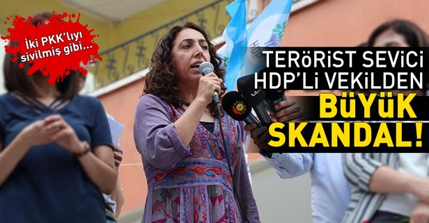 HDP'li vekil Saliha Aydeniz 2 teröristi tedavi ettirmiş!.