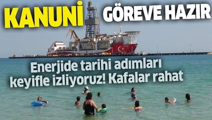 Kanuni sondaj gemisi göreve hazır: Kırmızı beyaza boyandı, Türk bayrağı işlendi