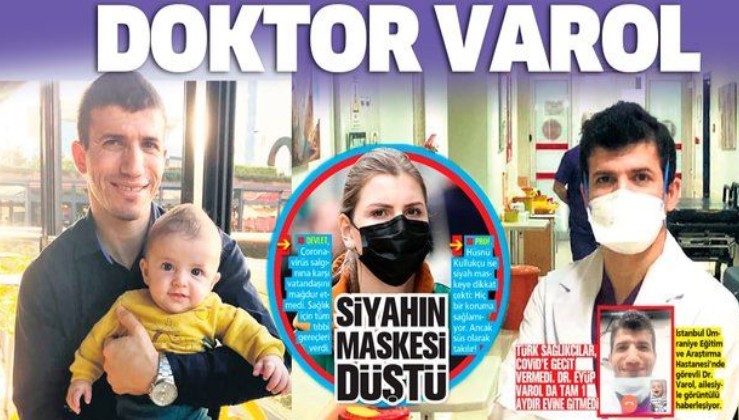 Kahraman sağlıkçılar Kovid-19'a karşı savaşıyor: Doktor Eyüp Varol 1 aydır evine gitmedi