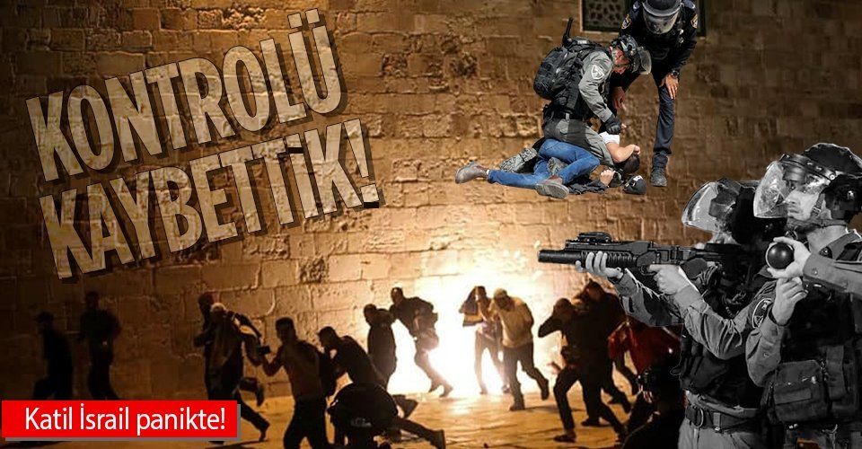 Katil İsrail panikte: Kontrolü kaybettik!