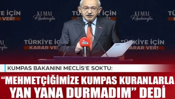 Sadullah Ergin'i Meclis'e sokan Kılıçdaroğlu: Mehmetçiğimize kumpas kuranlarla yan yana durmadım