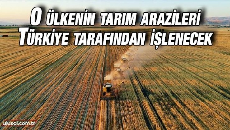 Sudan'da 1 milyon dönüm tarım arazisi Türkiye tarafından işlenecek