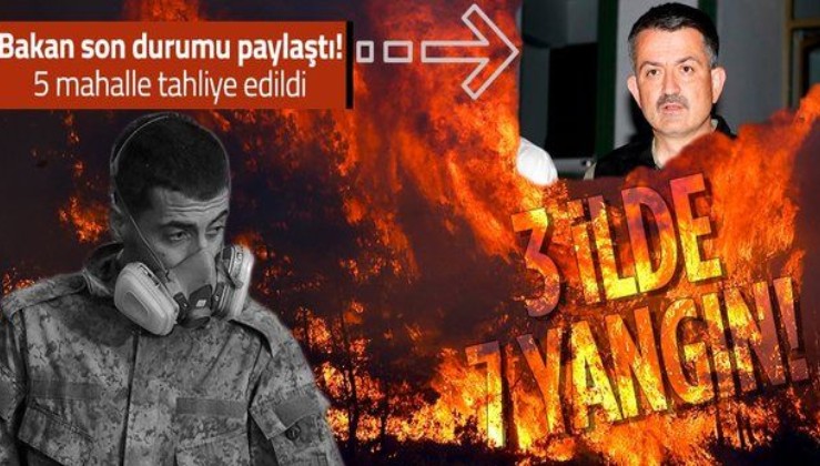 Türkiye'deki orman yangınlarında son durum! Antalya ve Muğla'da söndürme çalışmaları aralıksız sürüyor