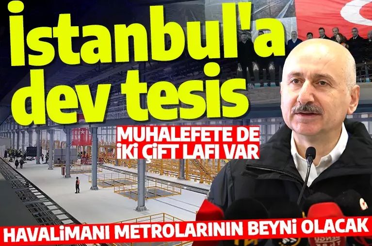 Bakan Karaismailoğlu: Halkalıİstanbul Havalimanı Metro Hattı'nın yüzde 87'si tamamlandı