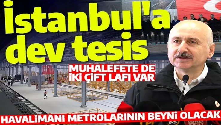 Bakan Karaismailoğlu: Halkalı-İstanbul Havalimanı Metro Hattı'nın yüzde 87'si tamamlandı