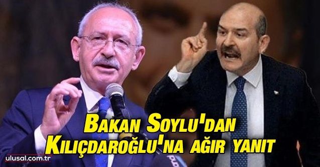Bakan Soylu'dan Kılıçdaroğlu'na Sedat Peker yanıtı