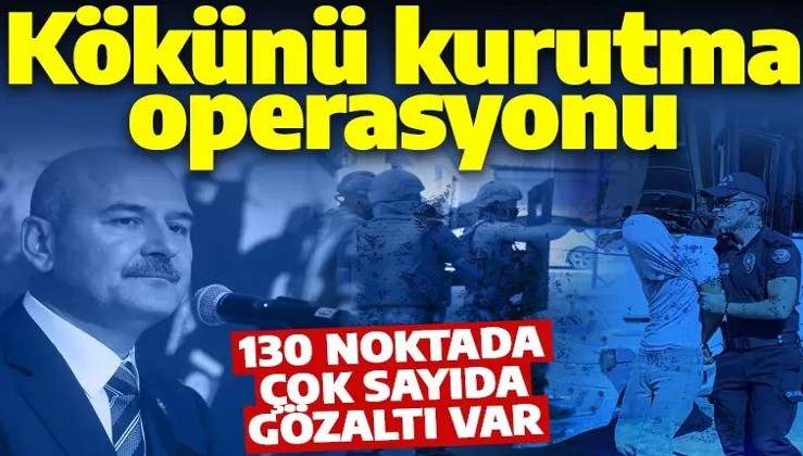 Bakan Soylu duyurdu! Bursa'da uyuşturucu operasyonu: 132 gözaltı