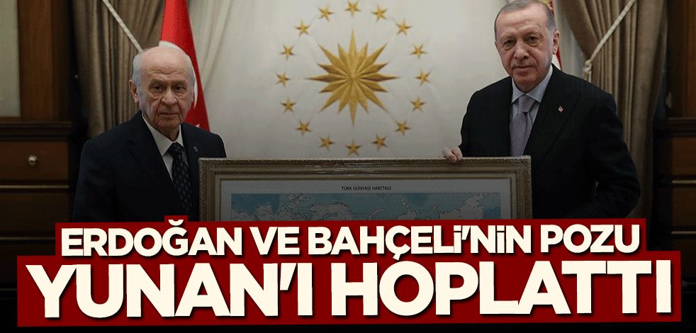 Erdoğan ve Bahçeli'nin pozu Yunanistan'ı rahatsız etti