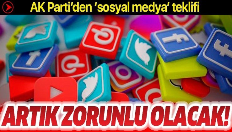 AK Parti'den 'sosyal medya' teklifi! İşte yeni düzenlemenin detayları...