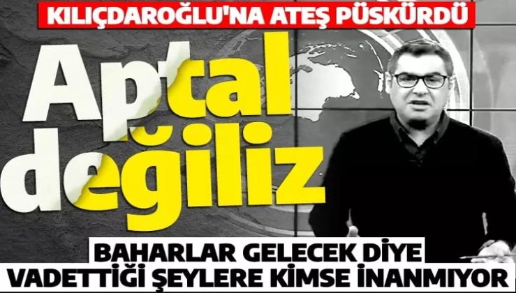 Enver Aysever, Millet İttifakı'nı topa tuttu! Kılıçdaroğlu'na oy vereceğiz ama biz aptal, ahmak değiliz!
