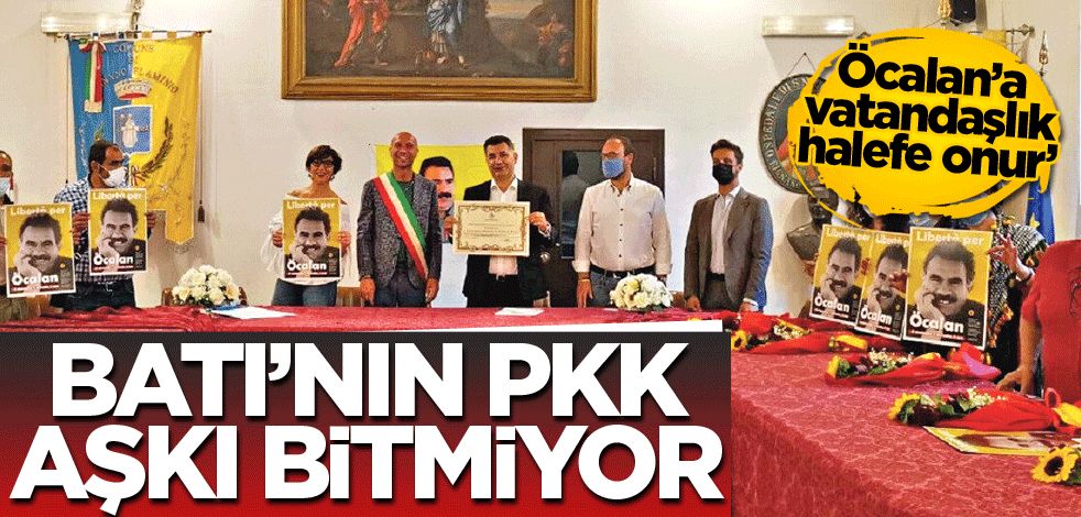 Batı’nın PKK aşkı bitmiyor