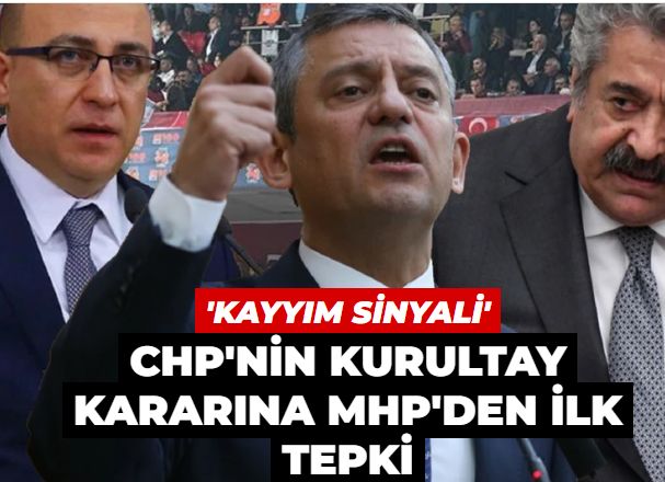 CHP'nin olağanüstü kurultay kararına MHP'den ilk tepki: 'Seçimler yok hükmündedir'