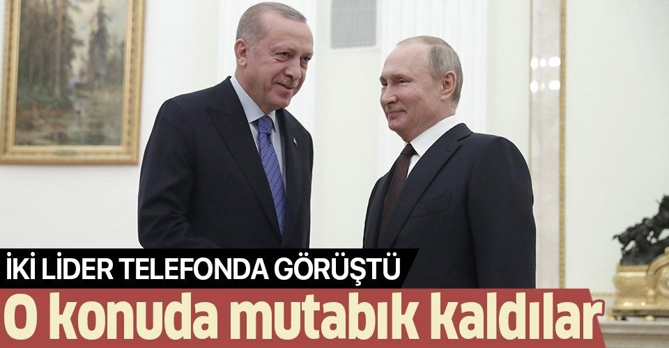 Son dakika: Cumhurbaşkanı Erdoğan, Rusya lideri Putin ile görüştü! Gündem Libya ve Suriye...